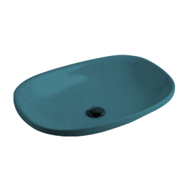 Umivaonik umetnicki AXA - WILD 60x40cm [3009105][petrolio, glossy]